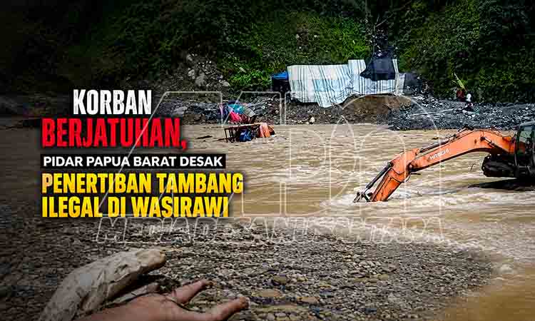Jekson Kapisa Soroti Tambang Ilegal Wasirawi Usai Banjir Telan Korban MDN