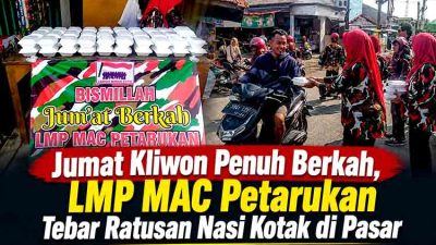 Jumat Kliwon LMP Tebar Nasi Kotak