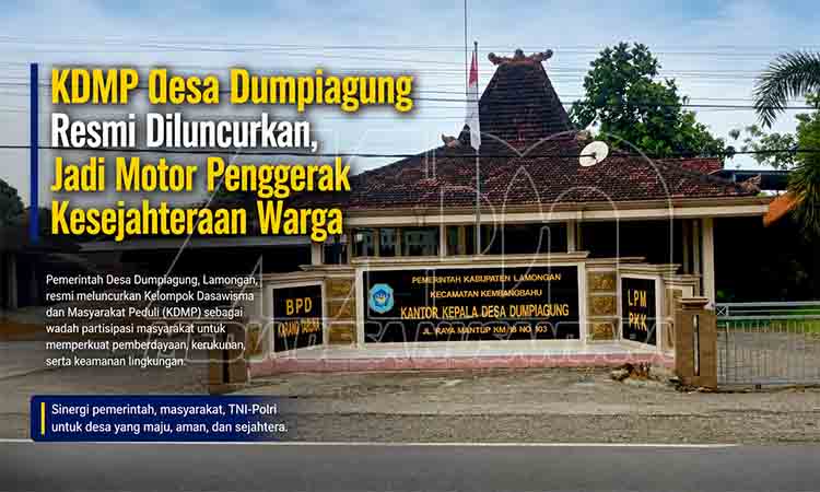 Kantor Desa Dumpiagung Resmi Diluncurkan MDN