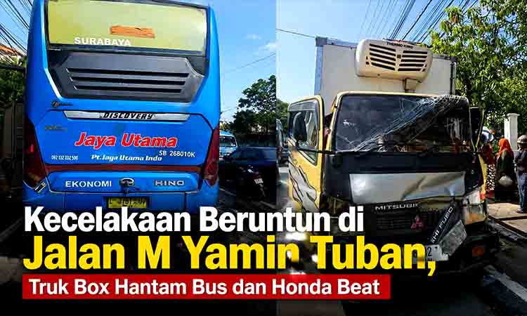Kecelakaan di Jalan M Yamin