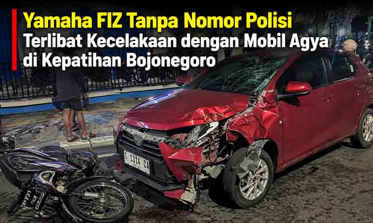 Kecelakaan malam di Kepatihan Bojonegoro