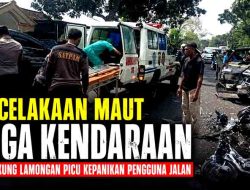 Layanan 110 Bergerak Cepat, Polisi Evakuasi Korban Kecelakaan Tiga Kendaraan di Tikung