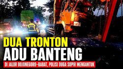 Kecelakaan truk di Bojonegoro Babat