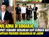 Idul Adha di Sidoarjo, Bupati Subandi Serahkan Sapi Kurban 800 Kg, Bantuan Presiden Disalurkan ke Jabon