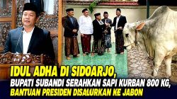 Kegiatan kurIdul Adha di Sidoarjo 2023ban Idul Adha di Kebaron