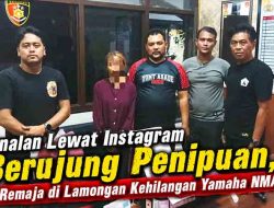 Pasutri di Lamongan Gunakan Modus Kencan Online untuk Gasak Motor Korban, Suami Buron