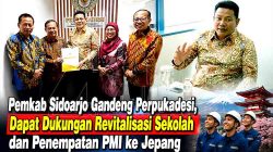 Pemkab Sidoarjo Gandeng Perpukadesi, Dapat Dukungan Revitalisasi Sekolah dan Penempatan PMI ke Jepang