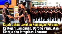 Kajati Jatim Lakukan Kunjungan Perdana ke Kejari Lamongan, Dorong Penguatan Kinerja dan Integritas Aparatur