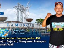 Selamat Hari Jadi Lamongan ke-457: Merajut Sejarah, Menyemai Harapan di Tanah Wali