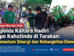 Rayakan May Day 2026, Kapolda Kaltara Hadiri Expo Kahutindo di Tarakan: Momentum Sinergi dan Kebangkitan Ekonomi