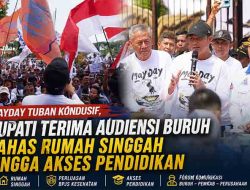 Mayday Tuban Kondusif, Buruh dan Bupati Duduk Satu Meja Bahas Solusi Nyata