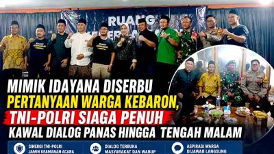 Mimicking kebersamaan di tengah dialog