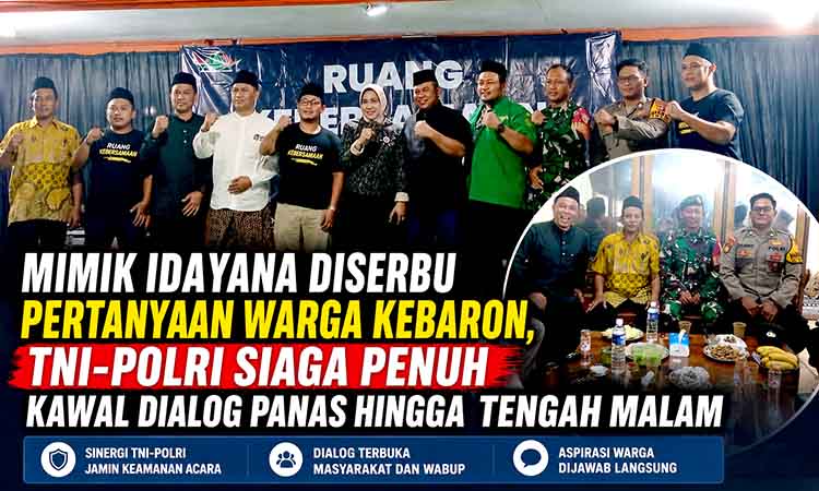 Mimicking kebersamaan di tengah dialog