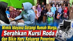 Wakil Bupati Sidoarjo Serahkan Kursi Roda ke Rumah Warga, Pastikan Bantuan Tepat Sasaran
