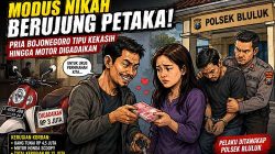 Modus Nikah Berujung Petaka! Pria Bojonegoro Tipu Kekasih di Lamongan Hingga Motor Digadaikan