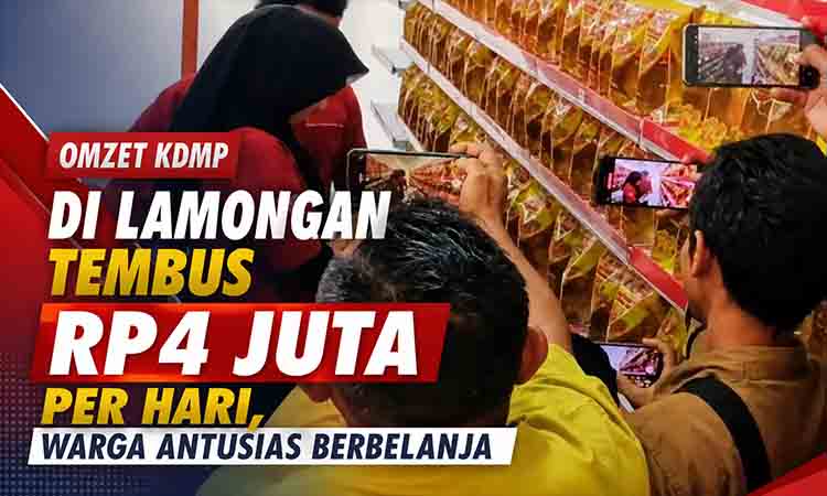 Omzet KDMP Lamongan tembus Rp4 juta per hari