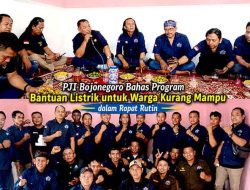 PJI Bojonegoro Bahas Program Bantuan Listrik untuk Warga Kurang Mampu dalam Rapat Rutin