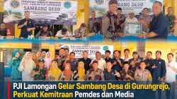 PJI Lamongan Gelar Sambang Desa di Gunungrejo, Perkuat Kemitraan Pemdes dan Media