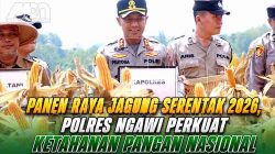 Panen Raya Jagung Serentak Kuartal II 2026, Polres Ngawi MDN