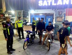 Patroli Malam Polres Ngawi Gagalkan Aksi Balap Liar di Geneng, Sejumlah Kendaraan Diamankan