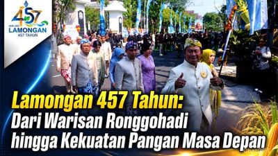 Pawai meriah HUT Lamongan ke