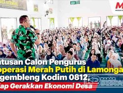 Ratusan Calon Pengurus Koperasi Merah Putih di Lamongan Digembleng Kodim 0812, Siap Gerakkan Ekonomi Desa