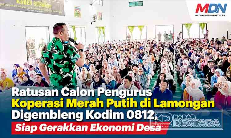 Pelatihan calon pengurus koperasi di Lamongan MDN OK