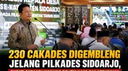 Pembekalan calon kepala desa Sidoarjo