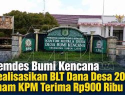 Pemdes Bumi Kencana Realisasikan BLT Dana Desa 2026, Enam KPM Terima Rp900 Ribu