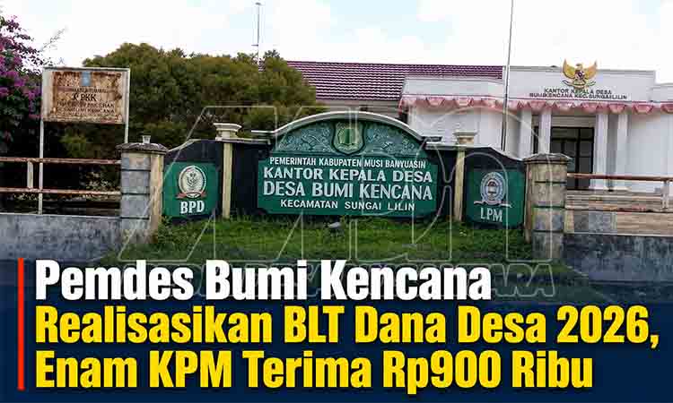 Pemdes Bumi Kencana Salurkan BLT Dana Desa 2026, Enam KPM Terima Rp900 Ribu MDN