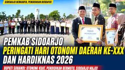 Pemkab Sidoarjo Peringati Hari Otonomi Daerah dan Hardiknas
