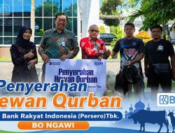 Maknai Idul Adha 2026, Bank Rakyat Indonesia Branch Office Ngawi Salurkan Ratusan Hewan Qurban