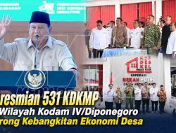 Peresmian 531 KDKMP di Wilayah Kodam IV/Diponegoro Dorong Kebangkitan Ekonomi Desa