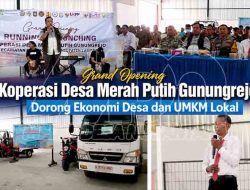 Grand Opening Koperasi Desa Merah Putih Gunungrejo, Dorong Ekonomi Desa dan UMKM Lokal