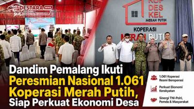 Peresmian Koperasi Merah Putih MDN