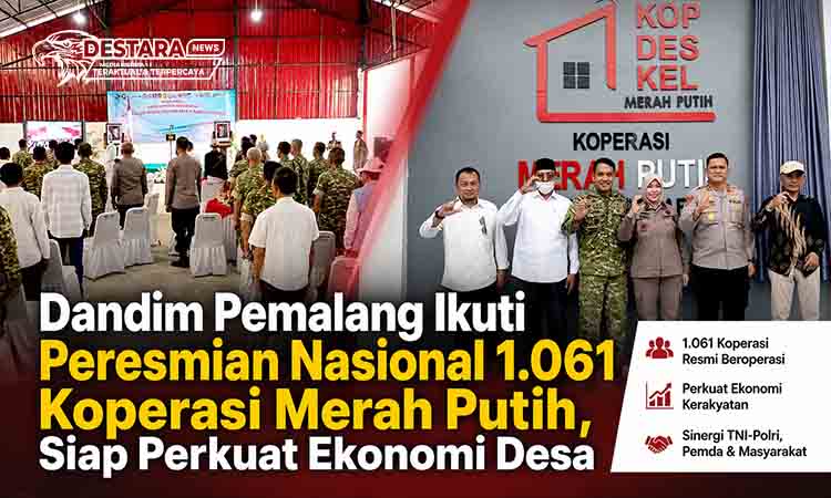 Peresmian Koperasi Merah Putih MDN