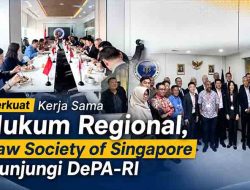 Lakukan Audiensi dan Perkuat Kerja Sama, Organisasi Advokat Singapura Kunjungi DePA-RI