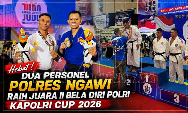 Personel Polres Ngawi Harumkan Nama Polda Jatim di Kapolri Cup 2026 Samarinda MDN