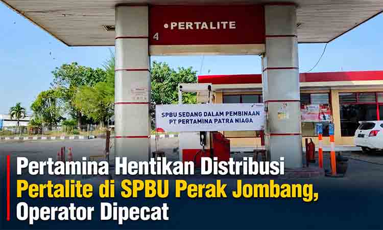 Pertamina hentikan distribusi Pertalite Jombang