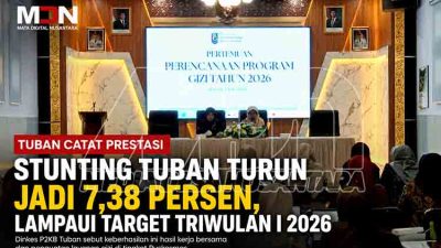 Angka Stunting Tuban Turun Drastis Jadi 7,38 Persen, Lampaui Target 2026