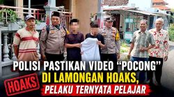 Polisi Pastikan Video “Pocong” di Lamongan Hoaks, Pelaku Ternyata Pelajar