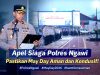 Polres Ngawi Gelar Apel Siaga May Day, Pastikan Kamtibmas Aman dan Kondusif