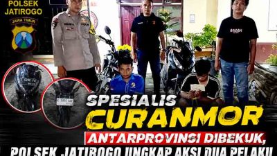 Polsek Jatirogo ungkap kasus curanmor
