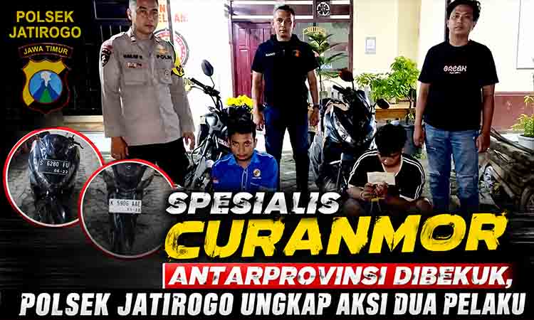 Polsek Jatirogo ungkap kasus curanmor