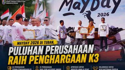Puluhan Perusahaan Borong Penghargaan K3