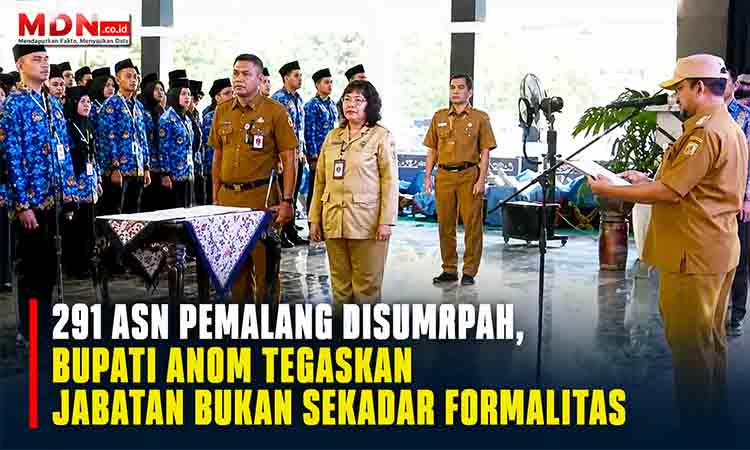 Ratusan CPNS Pemalang Resmi Menjadi PNS MDN