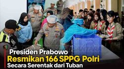 Resmikan 166 SPPG Polri Tuban MDN