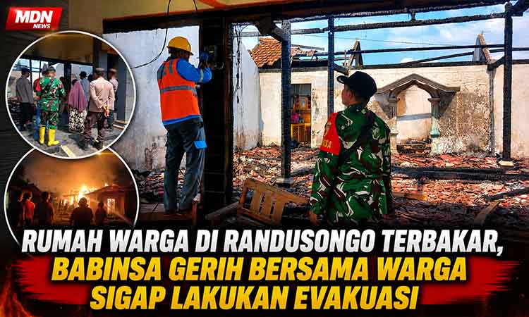 Rumah Warga di Randusongo Terbakar MDN