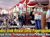 Bupati Subandi Apresiasi Tradisi Unik Ruwat Desa Pagerngumbuk, Warga Arak Tumpeng di Atas Amben Bambu