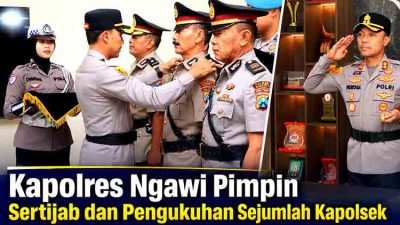 Sertijab Kapolres Ngawi resmi